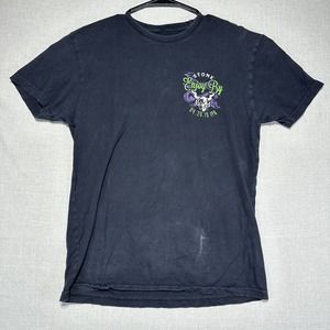 STONE BREWING CO Men’s T Shirt M Black 420 Short Sleeve